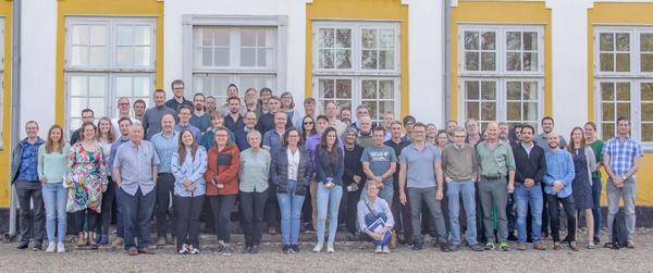 Attendees of the Denmark event - around 60 people in the picture