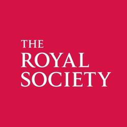The Royal Society logo and link to their website